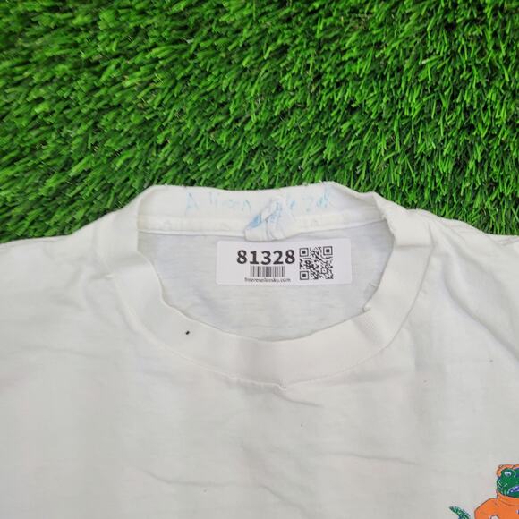 Vintage 80s Florida Gators Football Shirt M/L 20x23 Crop USA - Picture 14 of 16